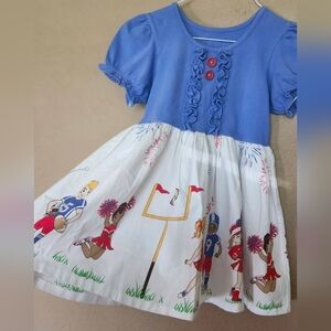 Eleanor Rose football cheerleaders fall rhonda top size 10-11